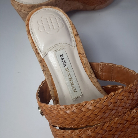DANA BUCHMAN Woven wedge shoes size 8 - Picture 4 of 14
